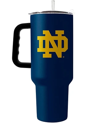 Logo Brands Notre Dame Fighting Irish 40oz Flipside Stainless Steel Tumbler - Blue