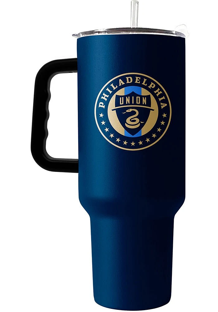 Logo Brands Philadelphia Union 40oz Flipside Stainless Steel Tumbler - Blue