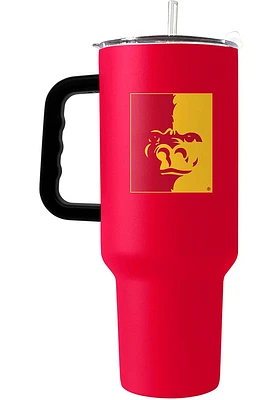 Logo Brands Pitt State Gorillas 40oz Flipside Stainless Steel Tumbler - Crimson