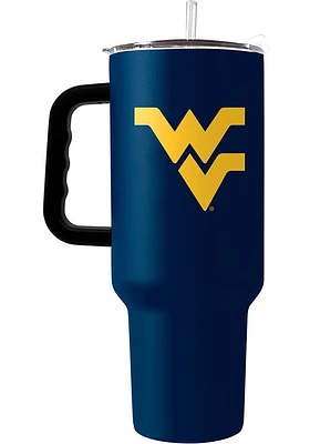 Logo Brands West Virginia Mountaineers 40oz Flipside Stainless Steel Tumbler - Blue