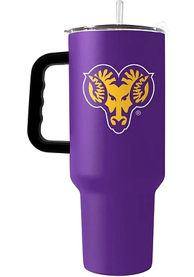 Logo Brands West Chester Golden Rams 40oz Flipside Stainless Steel Tumbler - Purple