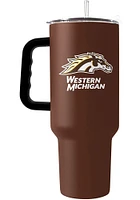 Logo Brands Western Michigan Broncos 40oz Flipside Stainless Steel Tumbler - Brown