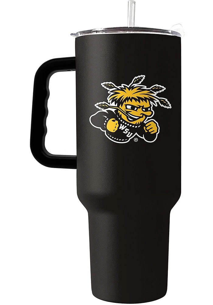 Logo Brands Wichita State Shockers 40oz Flipside Stainless Steel Tumbler - Yellow