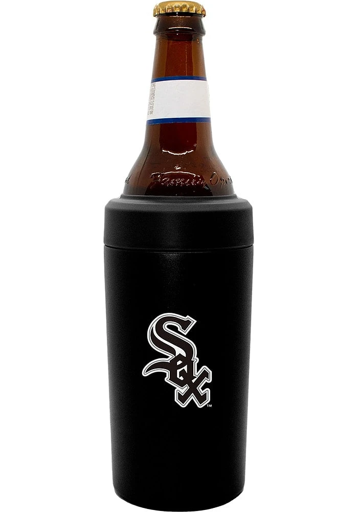 Logo Brands Chicago White Sox Flipside Frost Buddy Stainless Steel Coolie
