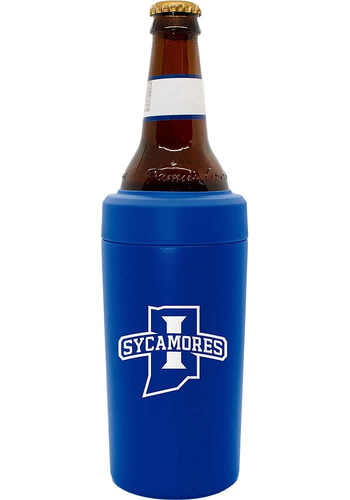 Logo Brands Indiana State Sycamores Flipside Frost Buddy Stainless Steel Coolie