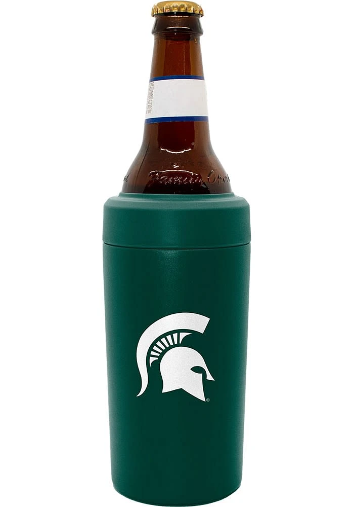 Logo Brands Michigan State Spartans Flipside Frost Buddy Stainless Steel Coolie