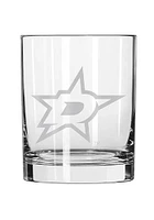 Dallas Stars 14oz Rock Glass - White
