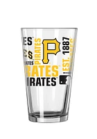 Pittsburgh Pirates 16oz Spirit Pint Glass - Black