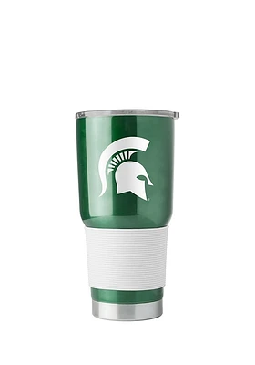 Logo Brands Michigan State Spartans 30oz Ultra Stainless Steel Tumbler - Green
