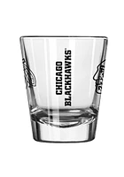 Chicago Blackhawks 2oz Game Day Shot Glass