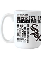 Chicago White Sox 15oz Spirit Ceramic Mug - White