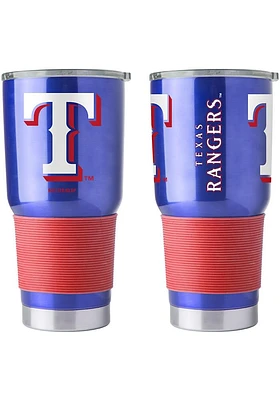 Logo Brands Texas Rangers 30oz Ultra Stainless Steel Tumbler - Blue