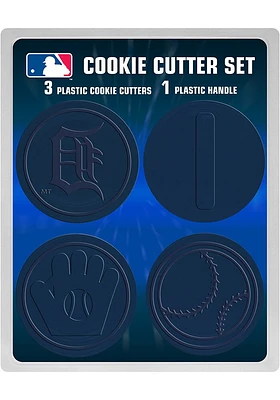 Detroit Tigers 3Pc Cookie Cutters