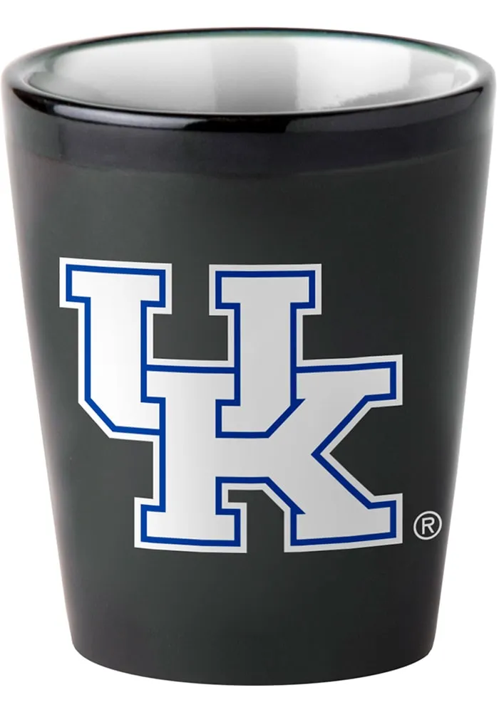 Kentucky Wildcats 2oz Matte Shot Glass