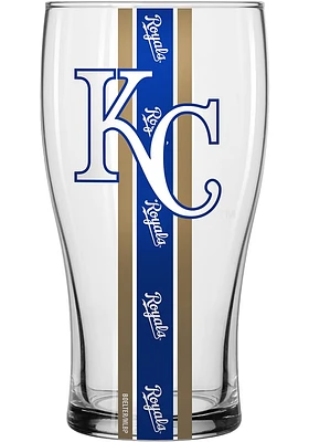 Kansas City Royals 20oz Striped Pub Pint Glass - White