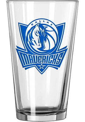 Dallas Mavericks 16oz Game Day Pint Glass - Navy Blue