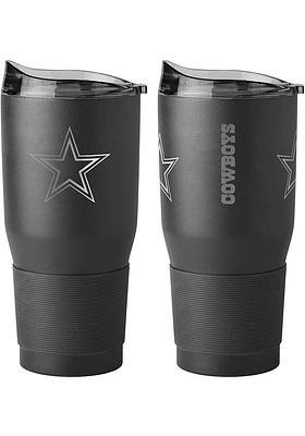 Logo Brands Dallas Cowboys Powder Coated 30oz Ultra Stainless Steel Tumbler - Blue