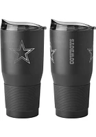 Logo Brands Dallas Cowboys Powder Coated 30oz Ultra Stainless Steel Tumbler - Blue