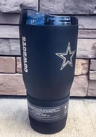 Logo Brands Dallas Cowboys Powder Coated 30oz Ultra Stainless Steel Tumbler - Blue