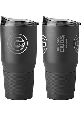 Logo Brands Chicago Cubs Powder Coated 30oz Ultra Stainless Steel Tumbler - Blue