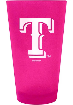 Texas Rangers 16oz Colored Pint Glass - Blue