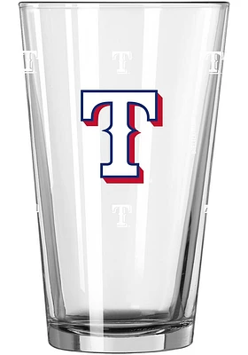 Texas Rangers 16 oz Color Changing Pint Glass - Blue