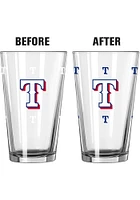 Texas Rangers 16 oz Color Changing Pint Glass - Blue