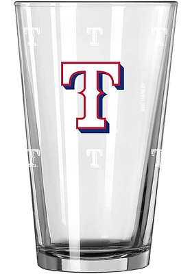Texas Rangers 16oz Color Changing Pint Glass - Blue