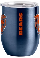 Chicago Bears 16oz Curved Ultra Stemless Wine Stainless Steel Stemless - Orange