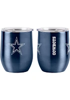 Dallas Cowboys 16oz Curved Ultra Stemless Wine Stainless Steel Stemless - Navy Blue