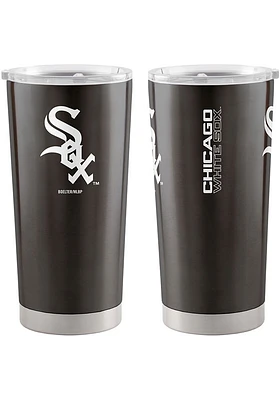 Logo Brands Chicago White Sox 20oz Ultra Stainless Steel Tumbler - Black