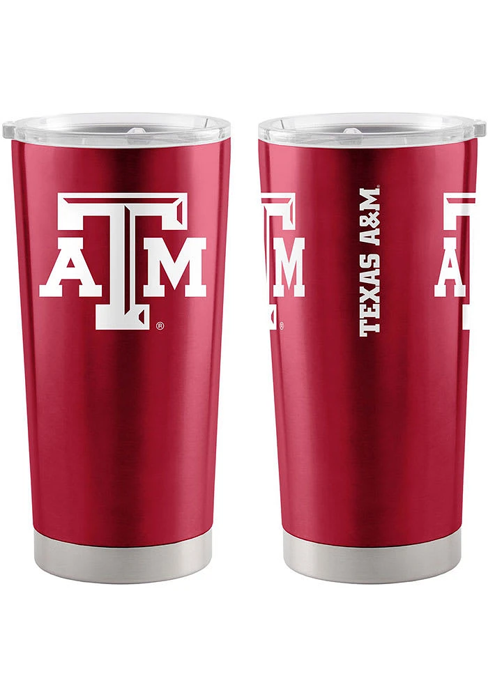 Logo Brands Texas A&M Aggies 20oz Ultra Stainless Steel Tumbler - Maroon