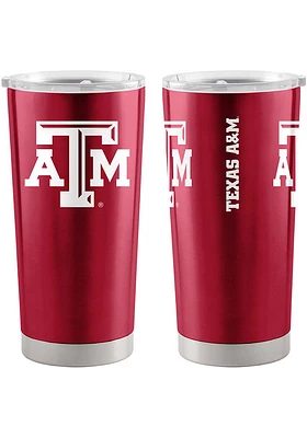 Logo Brands Texas A&M Aggies 20oz Ultra Stainless Steel Tumbler - Maroon