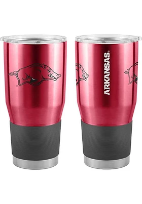 Logo Brands Arkansas Razorbacks 30oz Ultra Stainless Steel Tumbler - Red