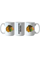 Chicago Blackhawks 15oz Gameday Ceramic Mug - Black