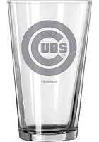 Chicago Cubs 16 OZ Frost Pint Glass - White