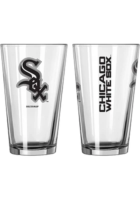 Chicago White Sox 16 OZ Gameday Pint Glass - Black