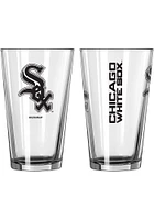 Chicago White Sox 16 OZ Gameday Pint Glass - Black