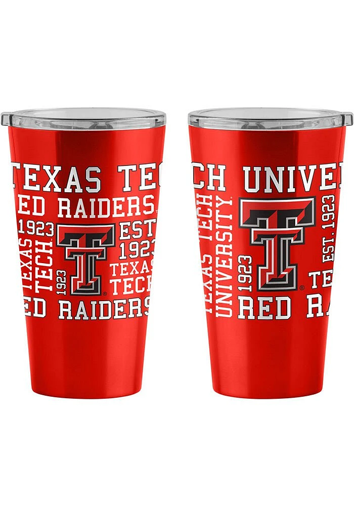 Logo Brands Texas Tech Red Raiders 16oz Spirit Ultra Stainless Steel Tumbler - Red