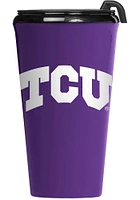 TCU Horned Frogs 16oz Road Trip Travel Mug