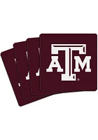 Texas A&M Aggies 4 Pack Neoprene Coaster - Maroon