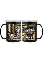 Logo Brands Pittsburgh Penguins 15oz Spirit Ultra Stainless Steel Tumbler - Yellow