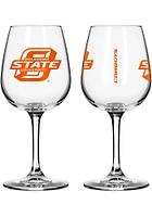 Oklahoma State Cowboys 12oz Gameday Wine Glass - Orange