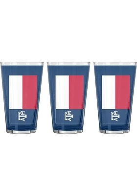 Texas A&M Aggies 16oz Flag Pint Glass - Maroon