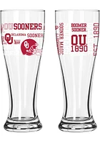 Oklahoma Sooners 16oz Spirit Pilsner Glass - Red