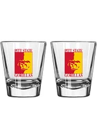 Pitt State Gorillas 2oz Shot Glass
