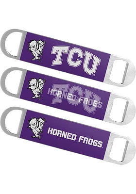 TCU Horned Frogs 7 Inch Hologram Bottle Opener