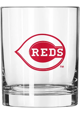 Cincinnati Reds 14 OZ Gameday Rock Glass - Red