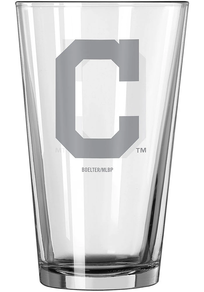Cleveland Guardians 16 OZ Frost Pint Glass - White