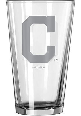 Cleveland Guardians 16 OZ Frost Pint Glass - White